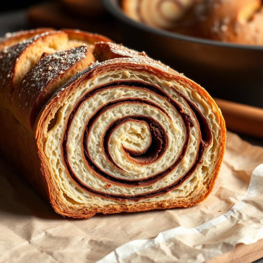 Cinnamon Swirl Kamut Bread