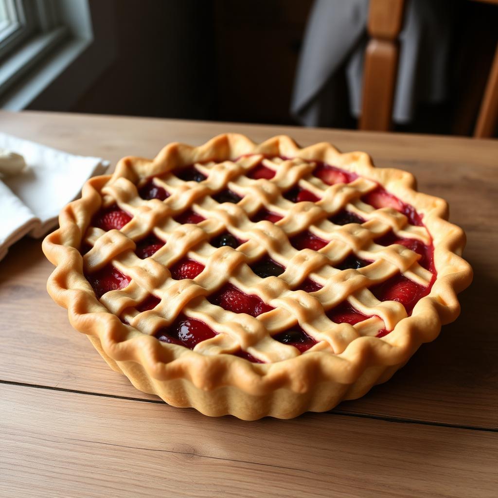 Homemade Berry Pie